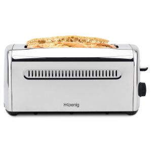 H.koenig tostador especial baguette tos32, 7 niveles de tostado,  1500w