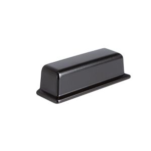 Tirador zamak chike dist. 64mm. Acabado negro mate