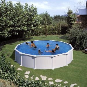 piscina gre redonda kitpr358 atlantis color blanca