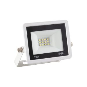 Proyector LED 10w 800lm 6000ºk ip66 regulable 60,000h acabado blanco