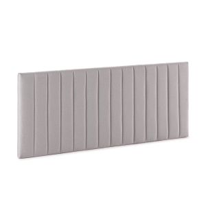 Cabecero eris tapizado 160x60 cm gris claro