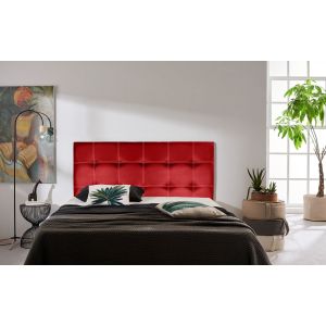 Cabecero iris polipiel rojo 210