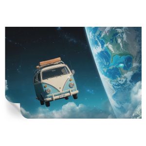 Murales autoadhesivos viajes espaciales 104x152 tulup