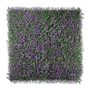 Jardín vertical artificial Lavanda Lila 100x100 cm - Naturing Monde