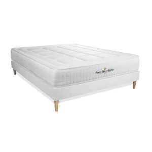Pack colchón balmoral 130x190cm + somier multiláminas, espuma viscoelástica
