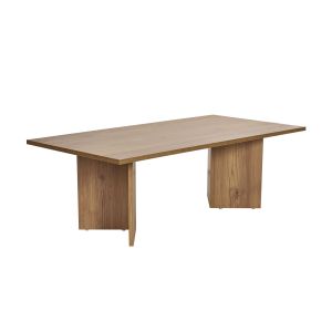 Mesa de centro de madera "sabin" - 60 x 119 x 40 cm - roble