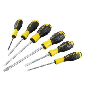 Juego de destornilladores stanley essential de 6 piezas