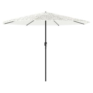 Sombrilla de jardín con mástil de acero protección uv