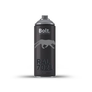 Spray bolt premium acrilico brillante ral 400 ml (ral 7021 gris negruzco)