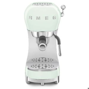 Expreso - smeg - ecf02pgeu - 15 bares - thermoblock - verde agua