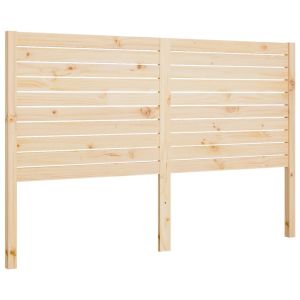 vidaXL cabecero de cama madera maciza de pino 186x4x100 cm