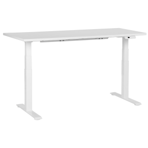 Escritorio de altura regulable eléctrico destines 160 cm 72 cm blanco