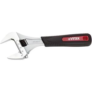 Llave ajustable de apertura extra ancha l215mm-39mm virax - llave ajustable