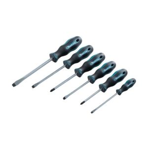 Juego de 6 destornilladores planos y pozi - Makita e-10512 - 2 años de gara