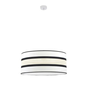 CoLGante karla 3xE27 blanco/beige regx60x60 cm
