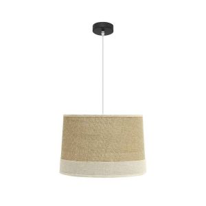 CoLGante tietar 1xE27 saco/beige regx40x40 cm