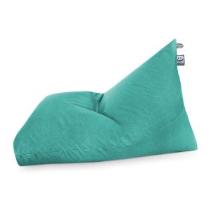 Puff pirámide naylim mate para exterior turquesa xl