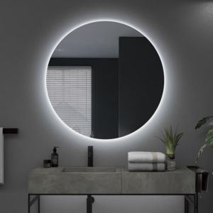 LEDimex - espejo redondo ø70cm LED retroiluminado serie oporto
