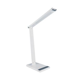 Lámpara mesa LED 12w regulable y orientable con cargador usb
