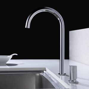 Imex - grifo monomando de cocina alto cromado serie manacor