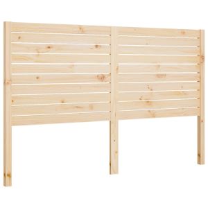 vidaXL cabecero de cama madera maciza de pino 206x4x100 cm
