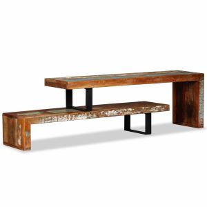 Mueble de tv/aparador diseño práctico madera maciza reciclada 2502155