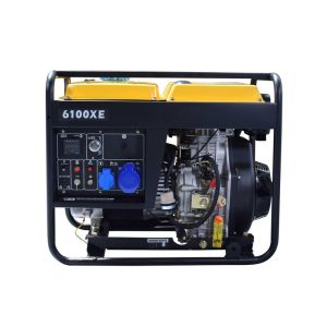 Generador eléctrico monofásico kompak k6100xe diesel