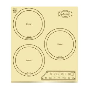 Placa de cocción empotrable - kaiser - kct 4795 fi elfad - negro - 3 zonas