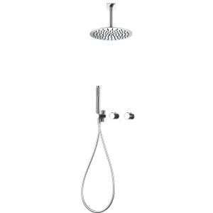 Imex - columna ducha empotrada termostática cromado serie nepal