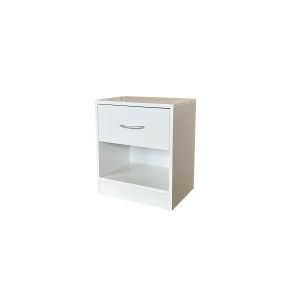 Mesita de noche pep 1 cajon blanco 39x41 cm