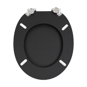 Tapa wc sinobath amortiguada negro