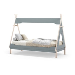 Cama tipi iluminada 90x190 cm modulable - lou