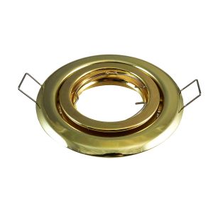 Soportel ajustable dorado gu10 / mr16