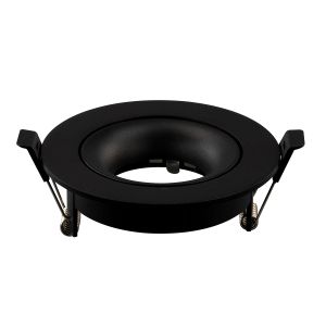 Marco downlight circular orientable Corte Ø85 Negro(MTS85-N)