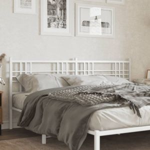 Cabecero de metal blanco 180 cm eso6138