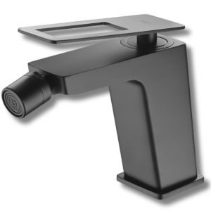 Imex - grifo monomando bidé negro serie suecia