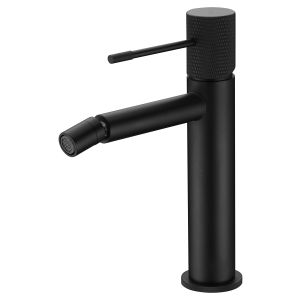 Imex - grifo monomando bidé negro serie line
