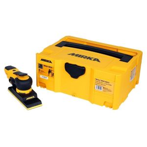 Lijadora orbital rectangular con cable - mirka - 70x198 mm + caja de almace