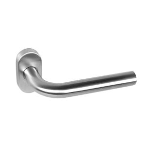Juego Manillas Para Puerta Roseta/Acero Inoxidable