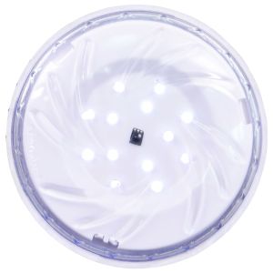 vidaXL lámpara LED sumergible flotante piscina mando distancia blanco