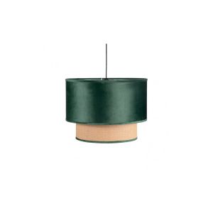 Lampara de techo nerva verde  40cm