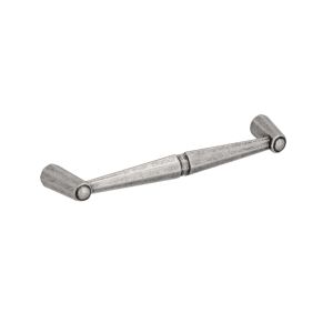 Tirador para muebles en zamac dist entre ejes 128 mm