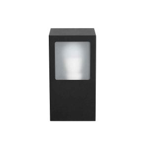 Aplique de pared nika exterior empotrable negro
