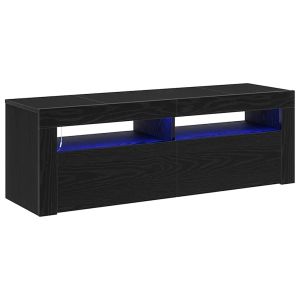 Mueble de tv moderno y minimalista con estantes 120