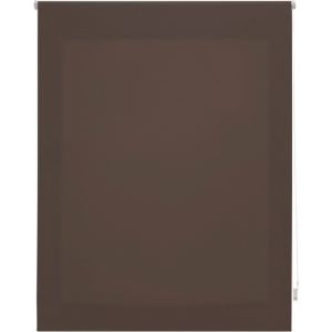 Blindecor | estor enrollable translúcido liso 160x175  marrón grisaceo