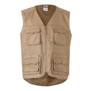 Chaleco 2xl beige arena