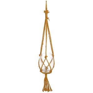 Cuerda para coLGar l 100 cm, vaso de cristal
