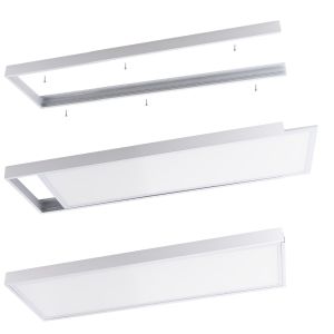 Marco instalación superficie panel LED 120x60cm