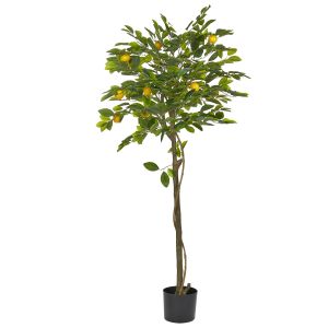 Planta artificial lemon tree 156 cm verde