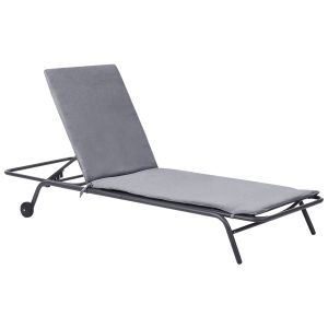 Tumbona volterra metal gris
